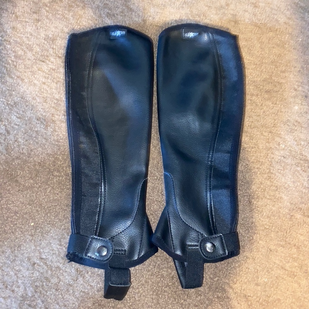 Girls riding chaps